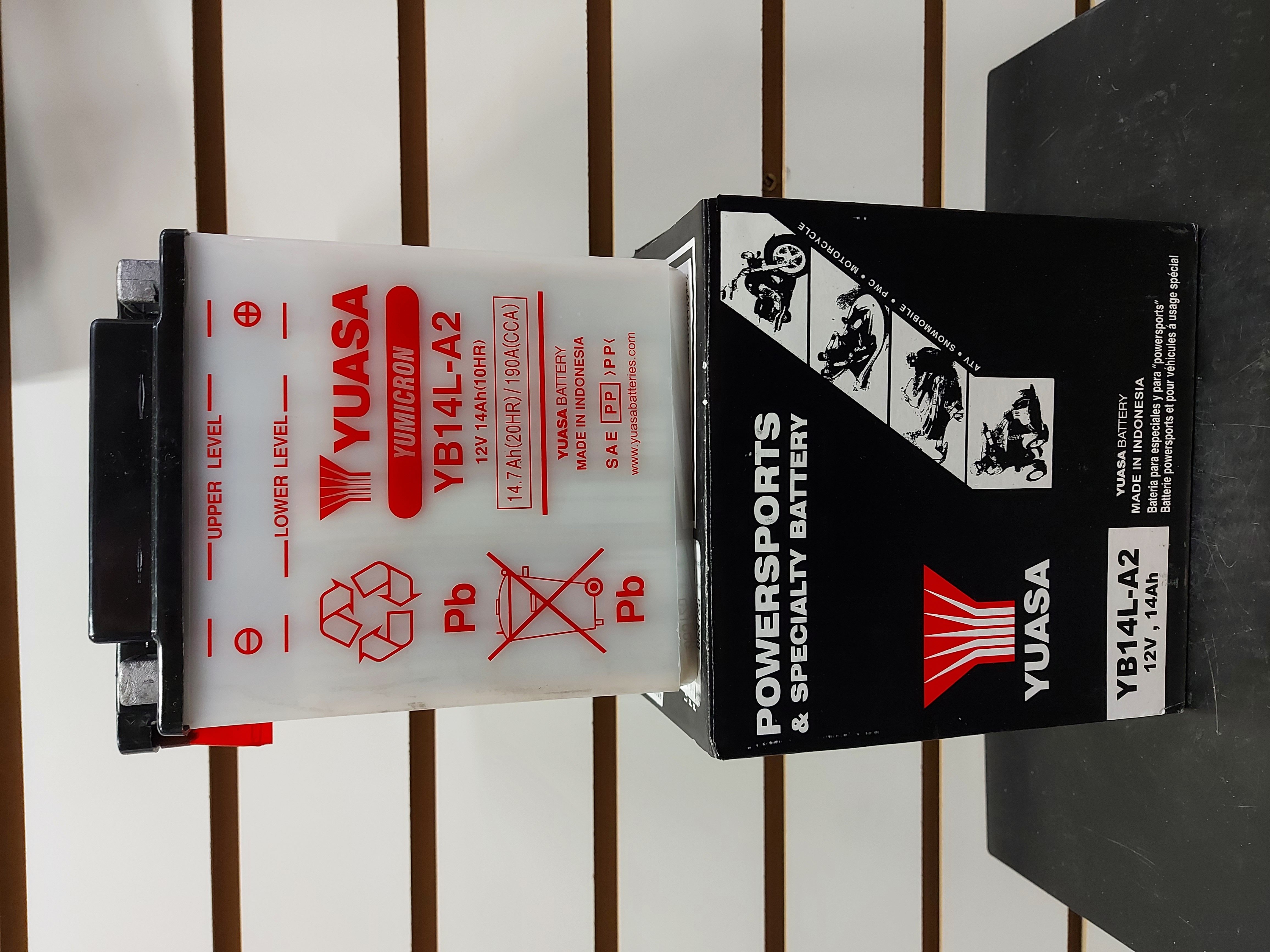 YB14L-A2     YUASA EXIDE U.S.A.